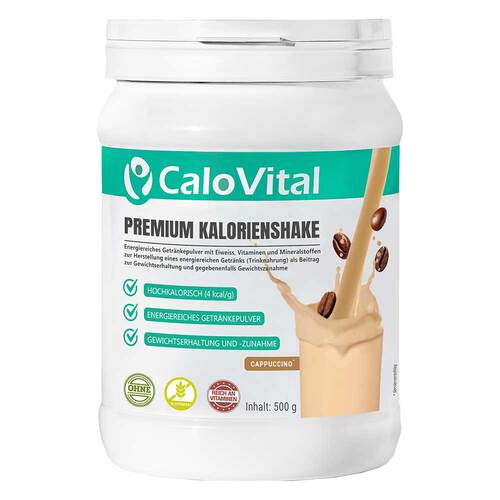 Calovital Premium Kalorienshake Cappucino Pulver - 1