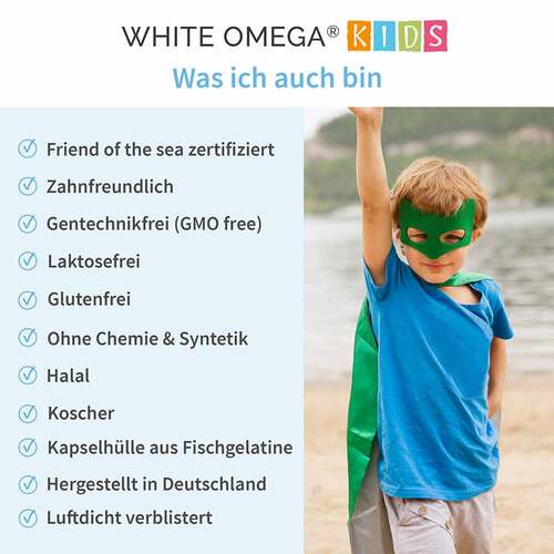 White Omega Kids Weichkapseln - 4