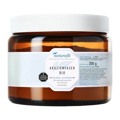 Naturafit Akazienfaser Bio Pulver - 1