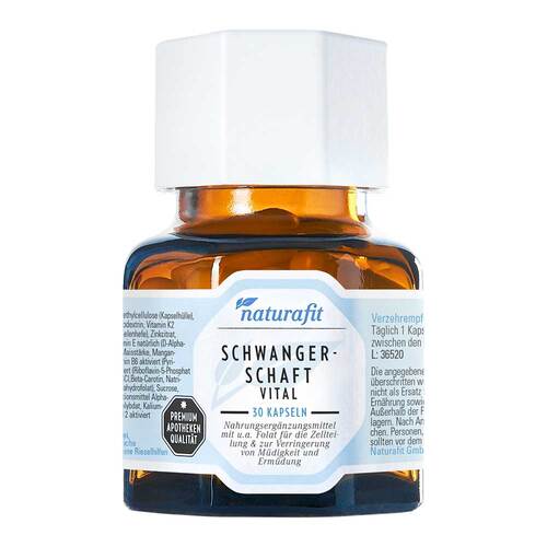 Naturafit Schwangerschaft Vital Kapseln - 1