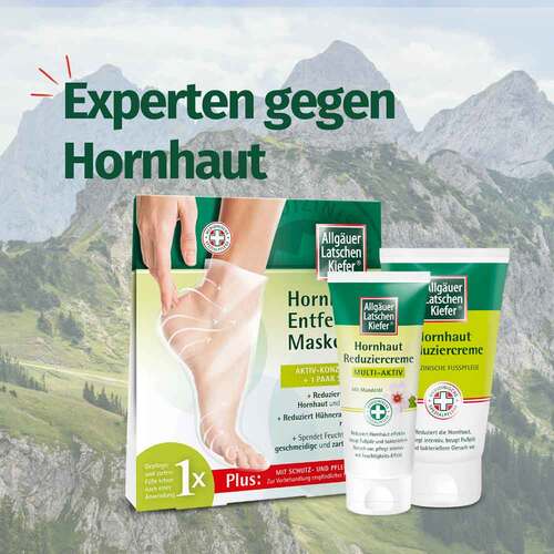 Allg&auml;uer Latschenkiefer Hornhaut Entferner Maske plus - 5
