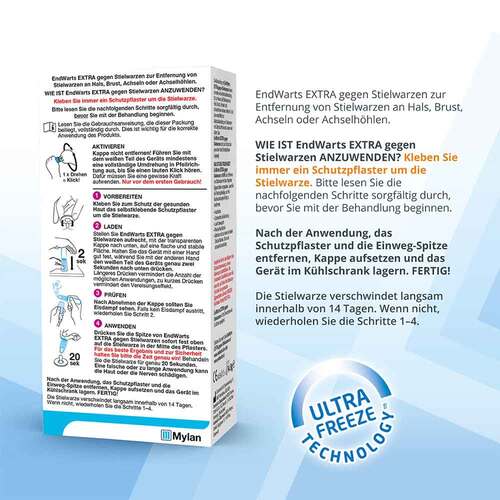 EndWarts® Extra gegen Stielwarzen - 3