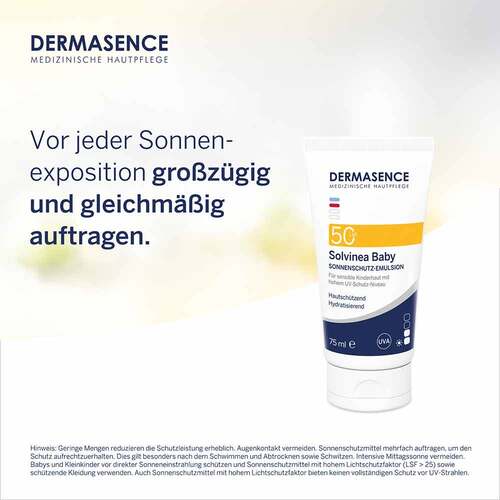 Dermasence Solvinea Baby Creme LSF 50 - 4