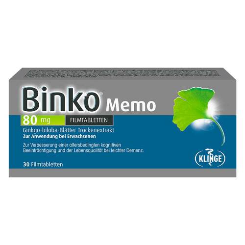 Binko Memo 80 mg Filmtabletten - 1