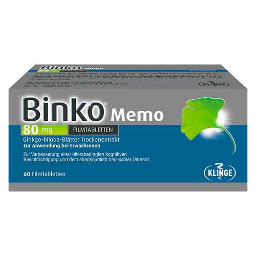 Binko Memo 80 mg Filmtabletten - 1