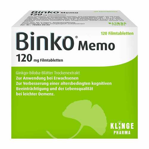 Binko Memo 120 mg Filmtabletten - 1