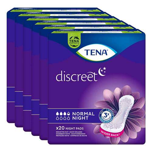 TENA® discreet Normal Night Einlagen bei Inkontinenz - 1