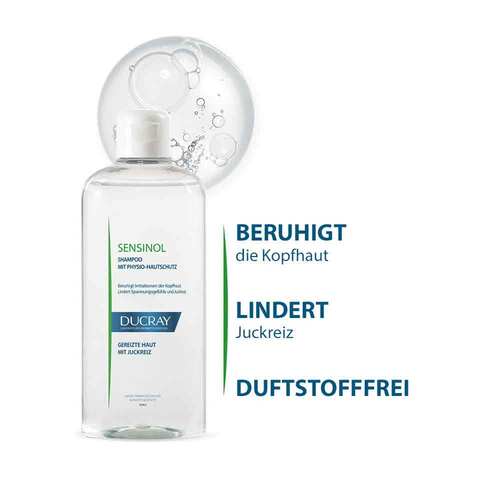 Ducray Sensinol Shampoo mit Physio-Hautschutz bei irritierter gereizter Kopfhaut - 2