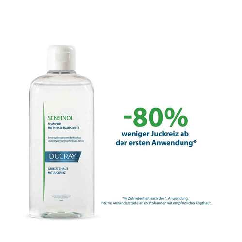 Ducray Sensinol Shampoo mit Physio-Hautschutz bei irritierter gereizter Kopfhaut - 3