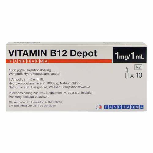 Vitamin B12 Depot Panpharma 1000 µg / ml Injektionsl&ouml;sung  - 2