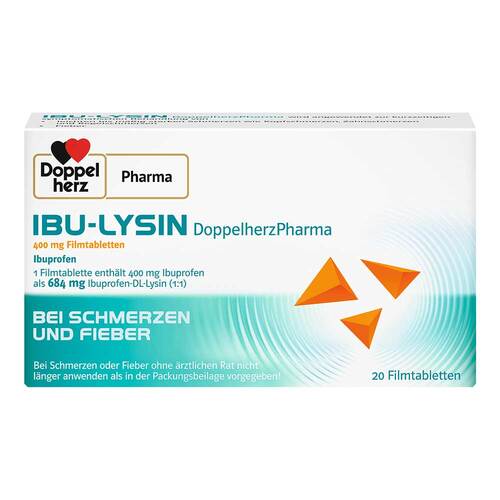 IBU-LYSIN DoppelherzPharma 400 mg Filmtabletten  - 1