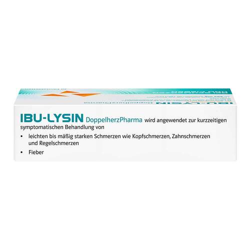 IBU-LYSIN DoppelherzPharma 400 mg Filmtabletten  - 2