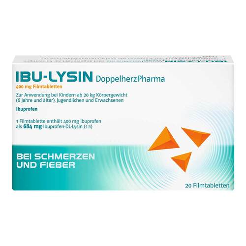 IBU-LYSIN DoppelherzPharma 400 mg Filmtabletten  - 4