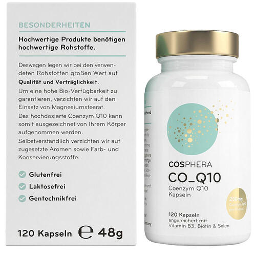 Cosphera Coenzym Q10 Kapseln 250 mg - 4