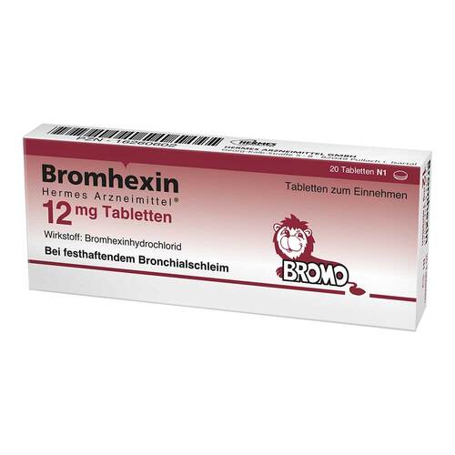 Bromhexin HERMES Arzneimittel® 12 mg Tabletten - 1