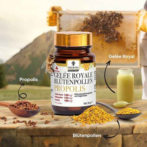 Gelee Royale Bl&uuml;tenpollen Propolis Tabletten - 3