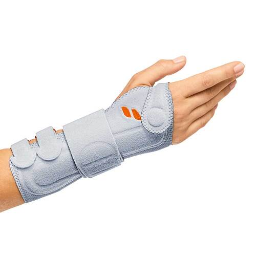 Manu-Hit Carpal Orthese rechts Gr&ouml;&szlig;e M platinum 07233 - 1