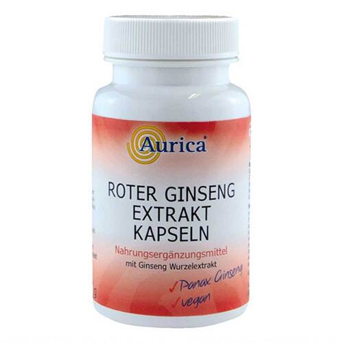 Roter Ginseng Extrakt Kapseln 300 mg - 1