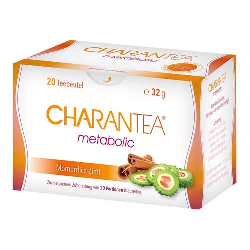 Charantea metabolic Zimt Kr&auml;utertee Filterbeutel - 1
