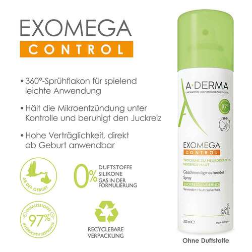 A-Derma Exomega Control Spray - 3