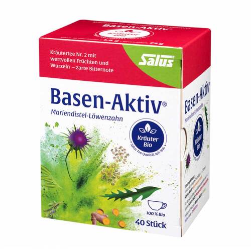 Basen Aktiv Tee Nr.2 Mariend.-L&ouml;wenzahn Bio Salus - 1