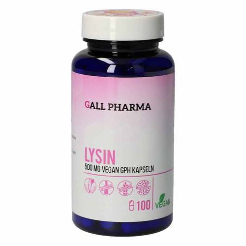 Lysin 500 mg vegan GPH Kapseln - 1