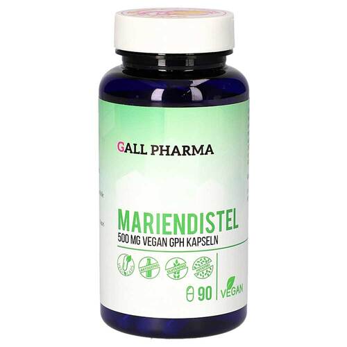 Mariendistel 500 mg vegan GPH Kapseln - 1