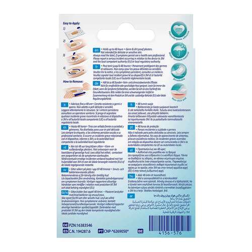 Nexcare Max Hold waterproof Pflasterstrips 3 Gr&ouml;. - 2