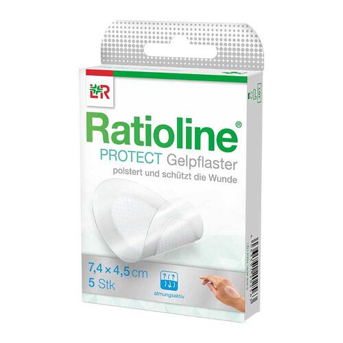 Ratioline protect Gelpflaster 4,5x7,4 cm - 1