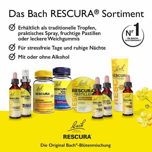 Bachbl&uuml;ten Original Rescura Night Tropfen alkoholfrei - 6