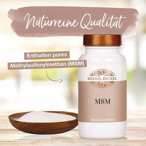 MSM Kapseln B&auml;rbel Drexel - 2
