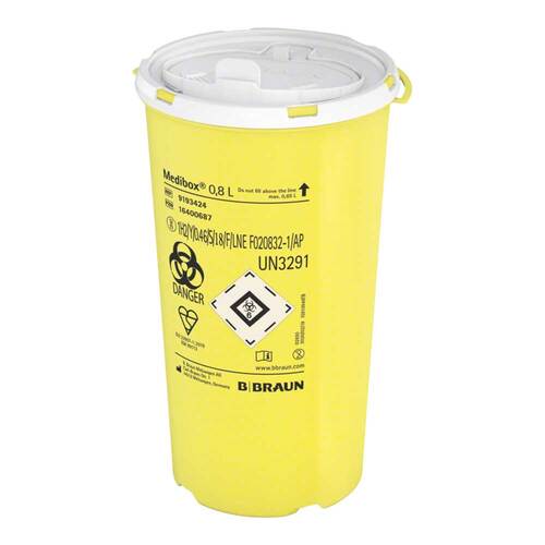 Medibox Entsorgungsbeh&auml;lter 0,8 l - 1