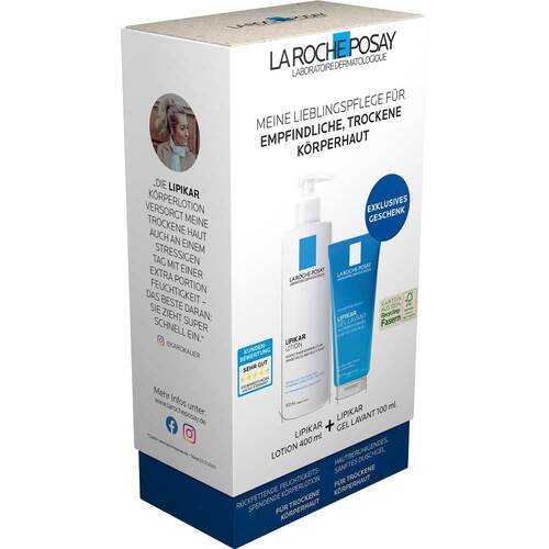 Roche-Posay Routine Set Lipikar Lotion 400ml  - 1