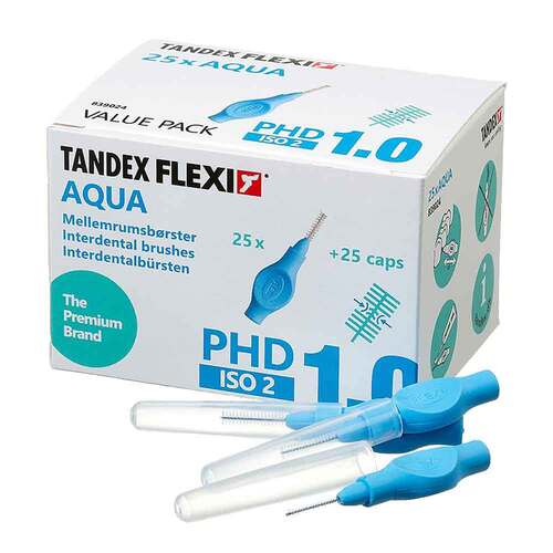 Tandex Flexi Interdentalb&uuml;rste aqua blue PHD1.0 / ISO2 - 1