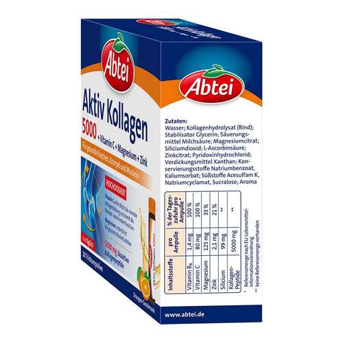 Abtei Aktiv Kollagen 5.000 Trinkampullen - 5
