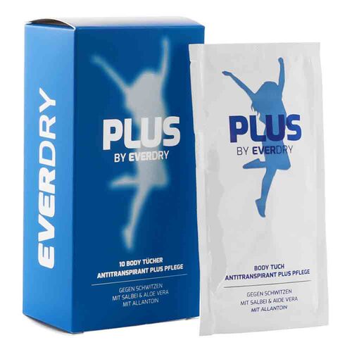 Everdry Antitranspirant Body Plus Pflege T&uuml;cher - 1