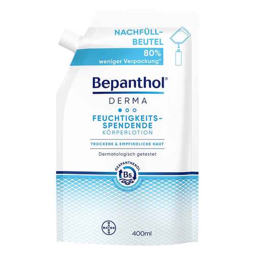 Bepanthol Derma feuchtigkeitsspendende K&ouml;rperlotion Nachf&uuml;llbeutel - 1