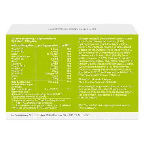 Mybiotik Immugy Kombipackung 30x2 g + 60 Kapseln - 2