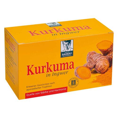 Kurkuma in Ingwer Tee Filterbeutel - 1