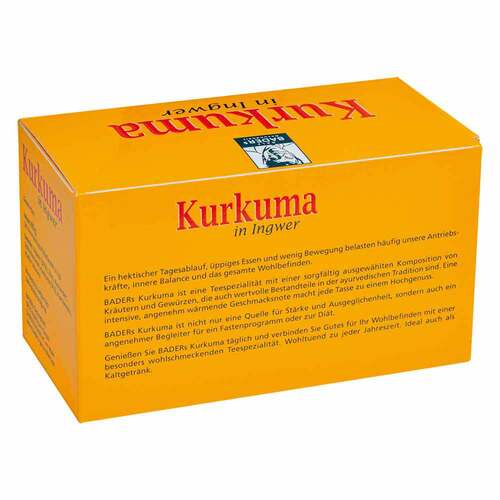 Kurkuma in Ingwer Tee Filterbeutel - 2