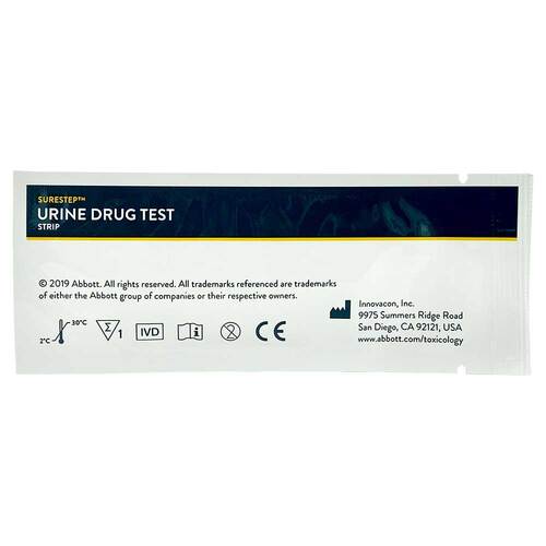 Drogentest Surestep Marihuana Thc 50ng / ml Testkas. - 2
