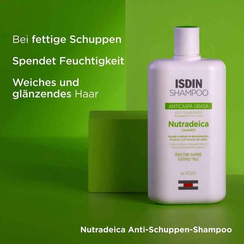 ISDIN Nutradeica Shampoo gegen Schuppen und fettiges Haar - 3
