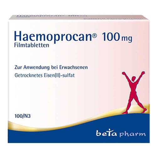 Haemoprocan 100 mg Filmtabletten - 1