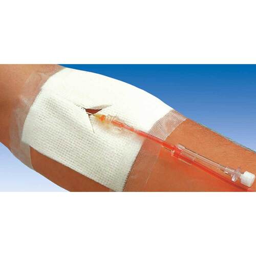 Medicomp drain Schlitzkompresse steril 10x10 cm 6lagig - 3