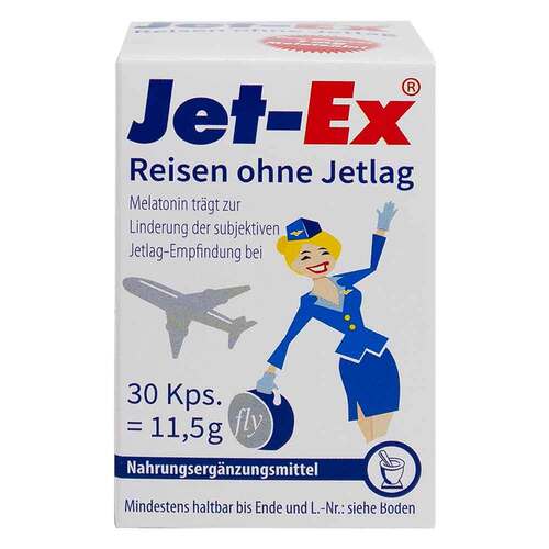 Jet-EX Reisen ohne Jetlag Kapseln - 1