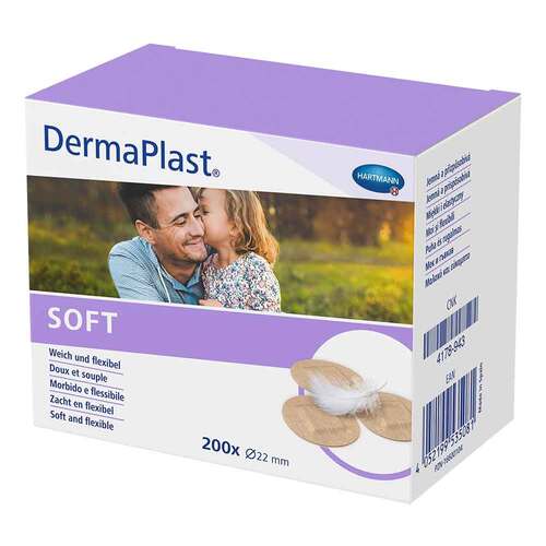 Dermaplast Soft Spots Pflaster rund 22 mm - 1
