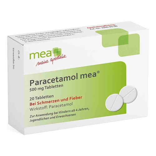 Paracetamol mea 500 mg Tabletten - 1