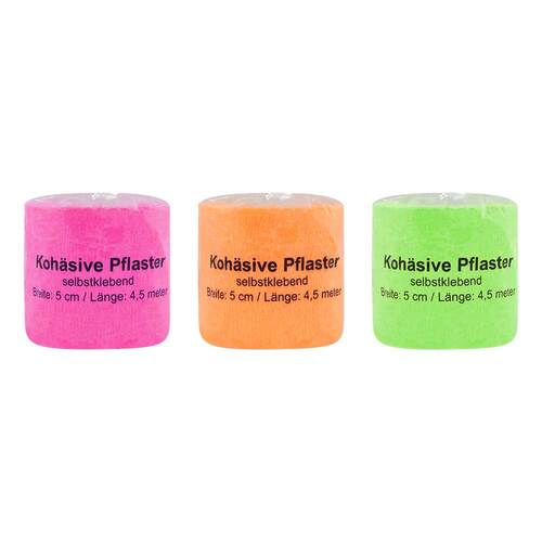 Koh&auml;sive Pflaster / Bandage 5 cmx4,5 m 3er-Pack - 1