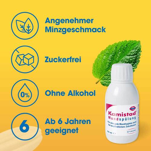 Kamistad® Mundsp&uuml;lung bei Zahnfleischentz&uuml;ndungen und Aphten - 7