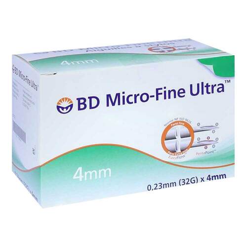 BD Micro-Fine Ultra Pro Pen-Nadeln 0,23x4 mm 32 G - 1